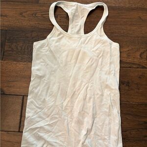 Lululemon Women's Cream Racerback Tank Top